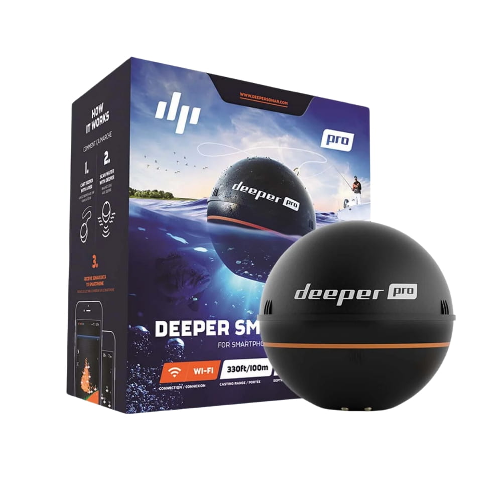 Deeper Smart Sonar Pro - WiFi Sphäre, Fußball, Sport, Helm