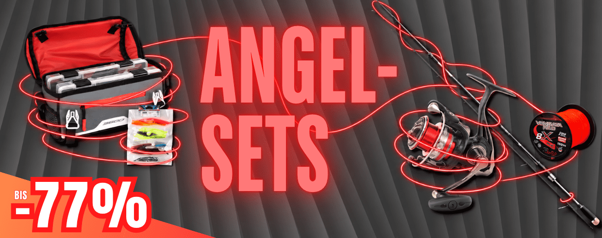 Angelset, Angelrute, Angelrolle, Angeltasche, Angelzubehör