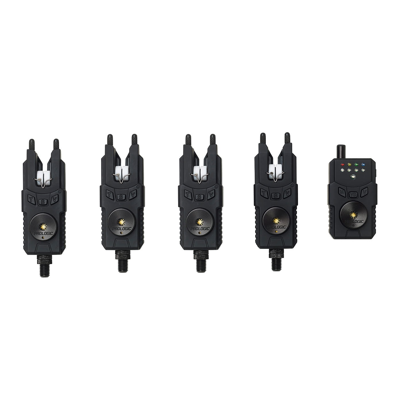 ProLogic Custom SMX MK-2 Bite Alarms 4+1 R/Y/G/B