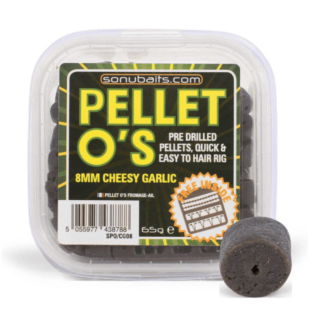 Sonubaits Pellet O's 8 mm 65 g Cheesy Garlic
