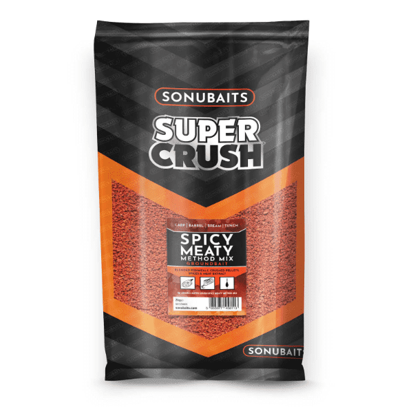 sonubaitsspicymeatymetjodmix Sonubaits Spicy Meaty Method Mix 2kg