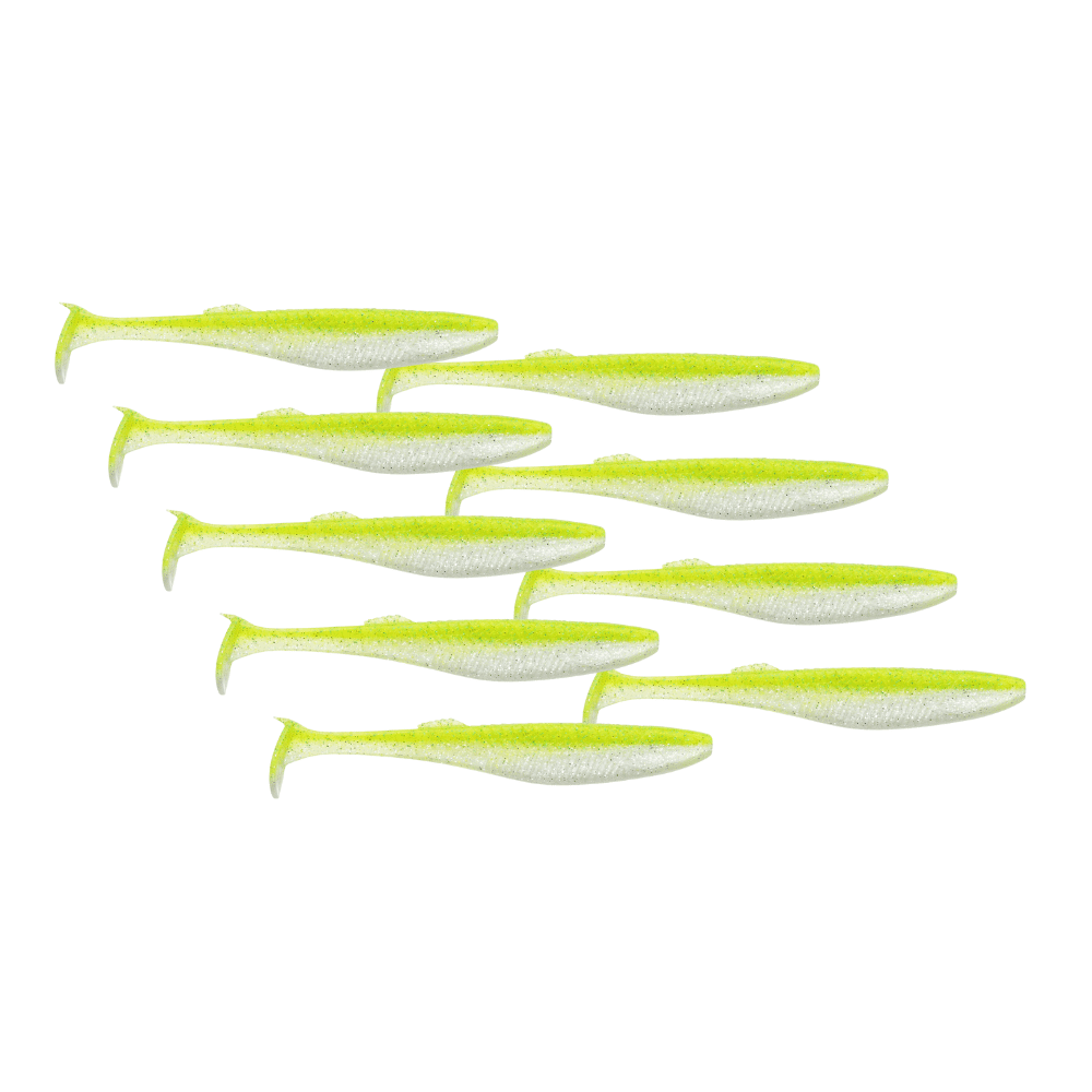 Rapala Crushcity The Kickman 6,3cm 2g Chart White Flash 9 piezas Tier, Fische, Hering, Leben im Meer, Sardine