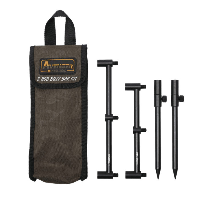 65022_buzz_bar_kit_-_carrycase_2_rod Prologic Avenger 2 Rod Buzz Bar Kit