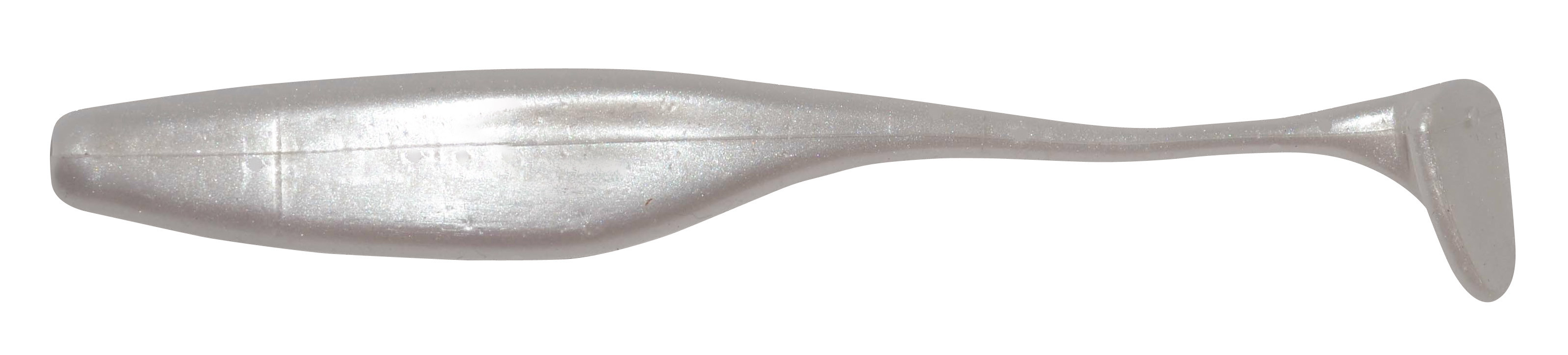 SX Swimming Jerk Minnow 13cm (5") Pearl 10 Stück, Köder, Gummimakrele, Softbait, Gummi-Löffel, Farbton silber