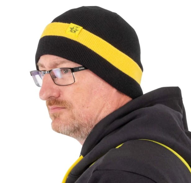 Black Cat Beanie Hat Mütze, Hut, Mann, Person