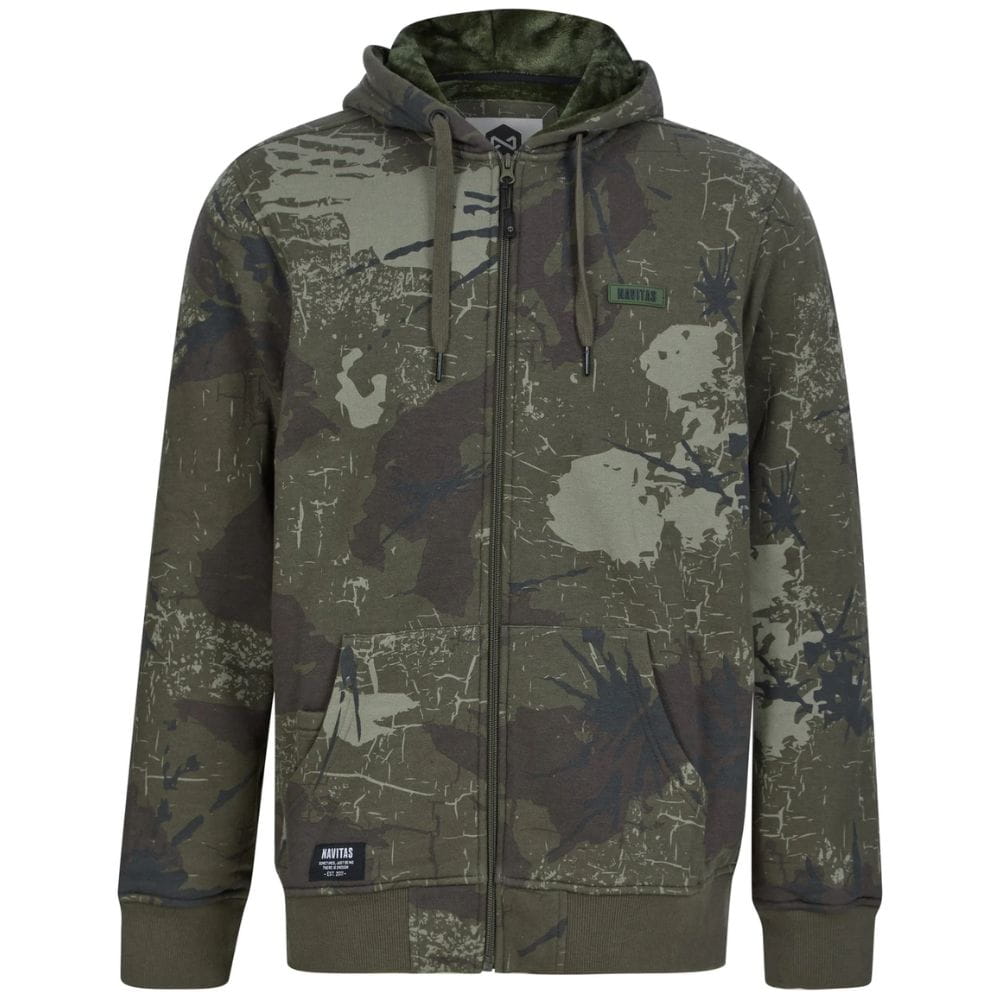 Navitas Identity Camo Sherpa Hoody M Kapuzenpulli, Pulli, Sweatshirt, Mantel, Jacke