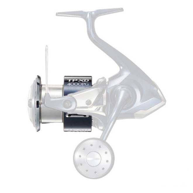 Shimano Ersatzspule Twin Power XD FB 4000 PG, Angeln, Rolle, Spinnrolle, Kugellager, Metallic