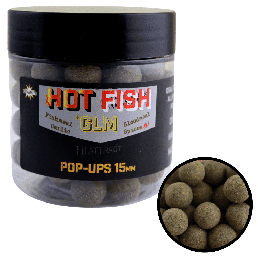 Dynamite Baits  Hot Fish & GLM Pop Up 15mm 