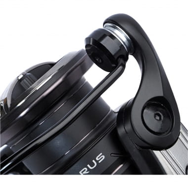 Spinning Reel, Angeln, Rolle, Metall, Schwarz