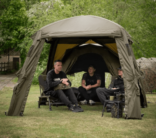 Draußen, Unterschlupf, Zelt, Person, Handtasche