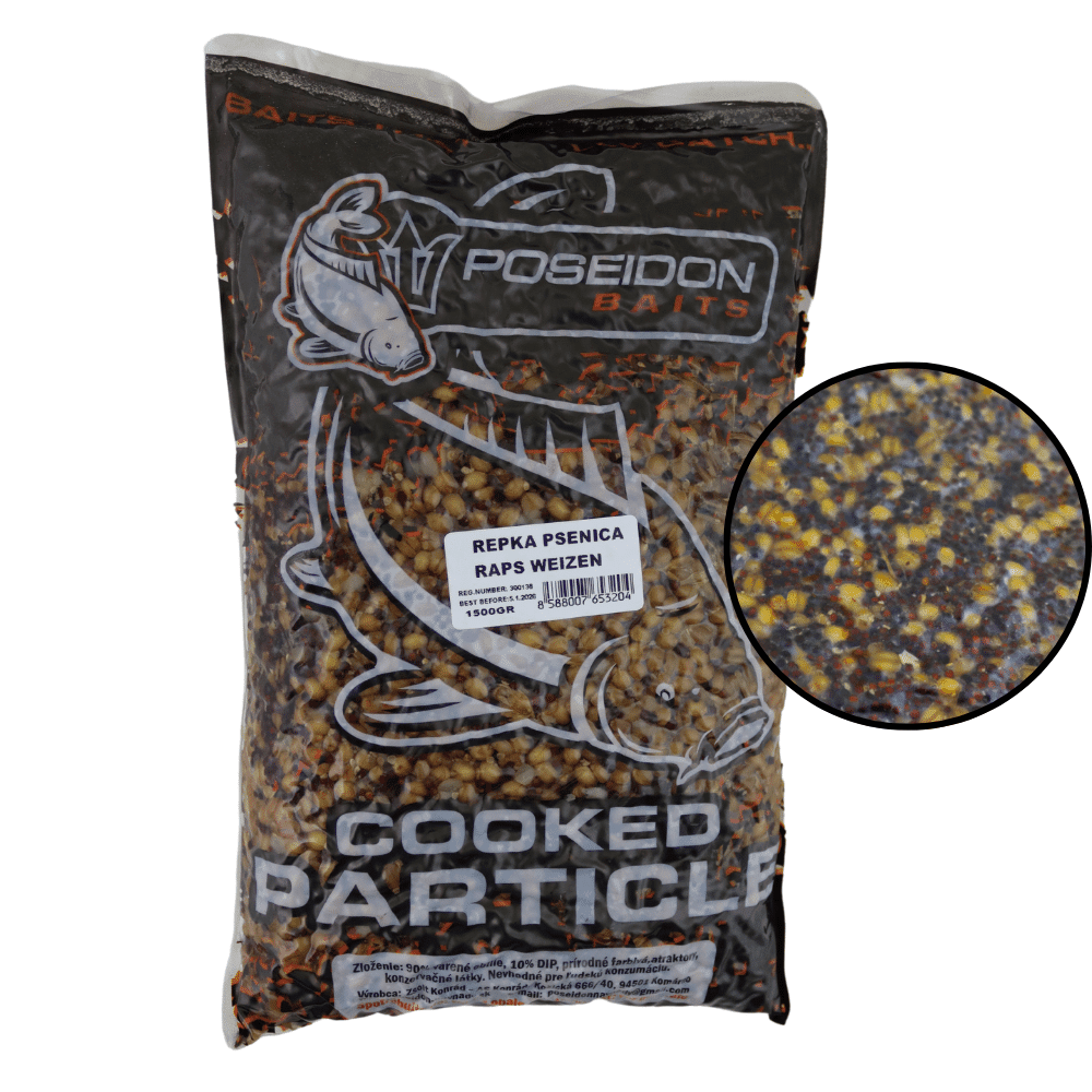 Poseidon Cooked Particles Rapeseed Wheat 1500g