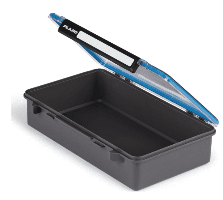 Plano Waterproof StowAway 3700 Deep Open Tackle Box – Bild 3, Box, Lunchbox, Container, Grey, Transparent lid