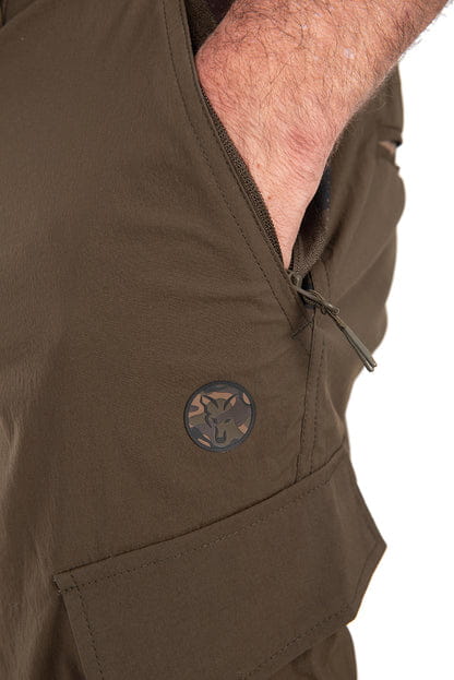 Fox Khaki LW Cargo Trousers XXL – Bild 4, Hose, Cargo, Seitentasche, Stoff, Klimmbares Detail