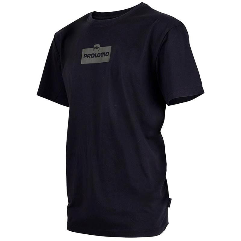Prologic Signature Logo T-Shirt Black M, T-Shirt, Kurzes Ärml, Dunkelblau, Rundhals, Prologic Logo