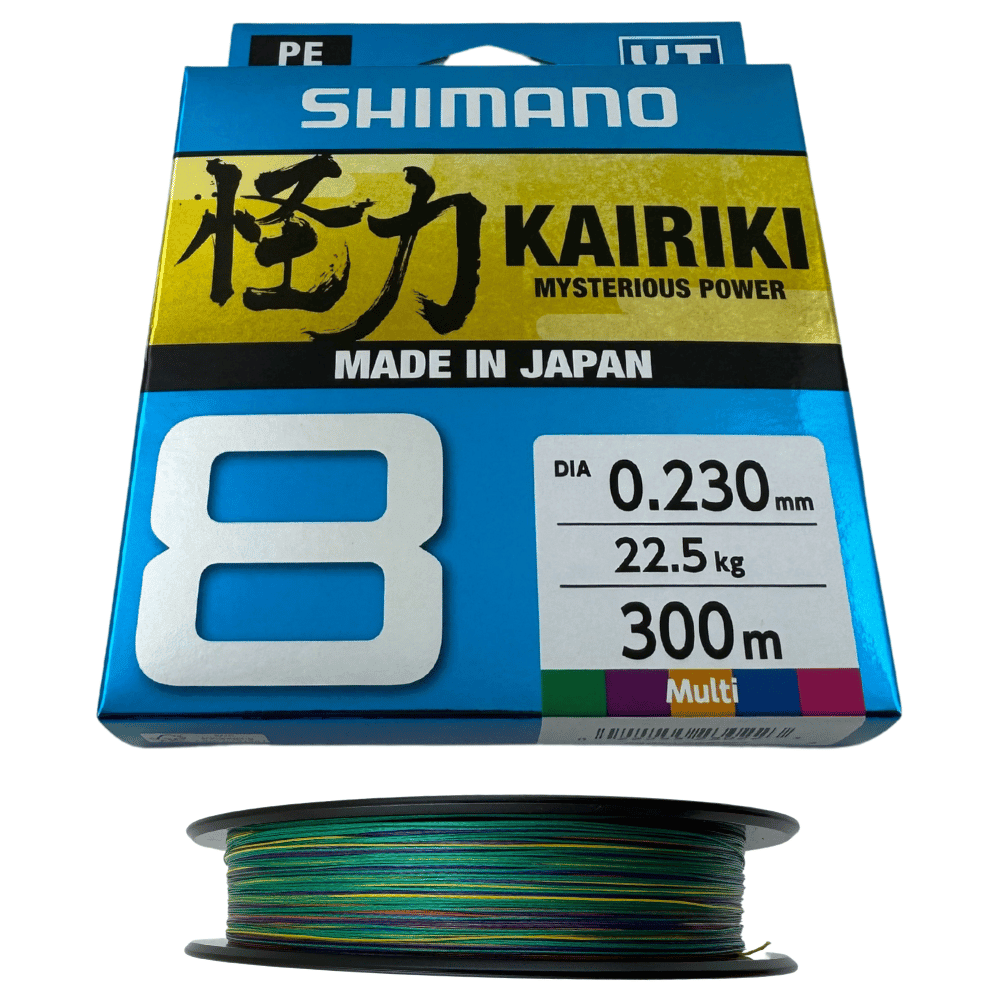 Shimano Kairiki 8-Braid 0,23mm 22,5kg 300m Multicolor