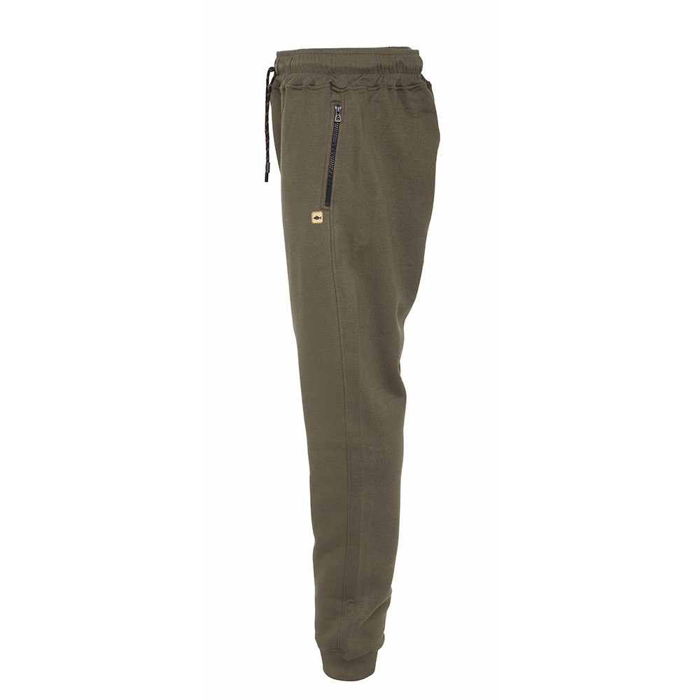 Jogginghose, Hose, Sporthose, Reißverschluss, Olivegrün