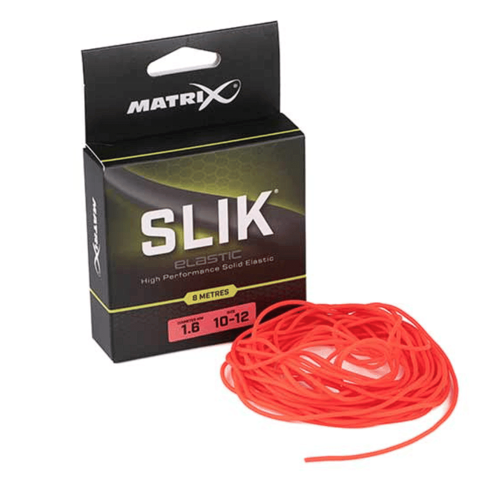 Fox Matrix Slik Elastic 8 Meter 18 20 2 4mm Red fox-matrix-slik-elastic-8-meter-18-20-2-4mm-red