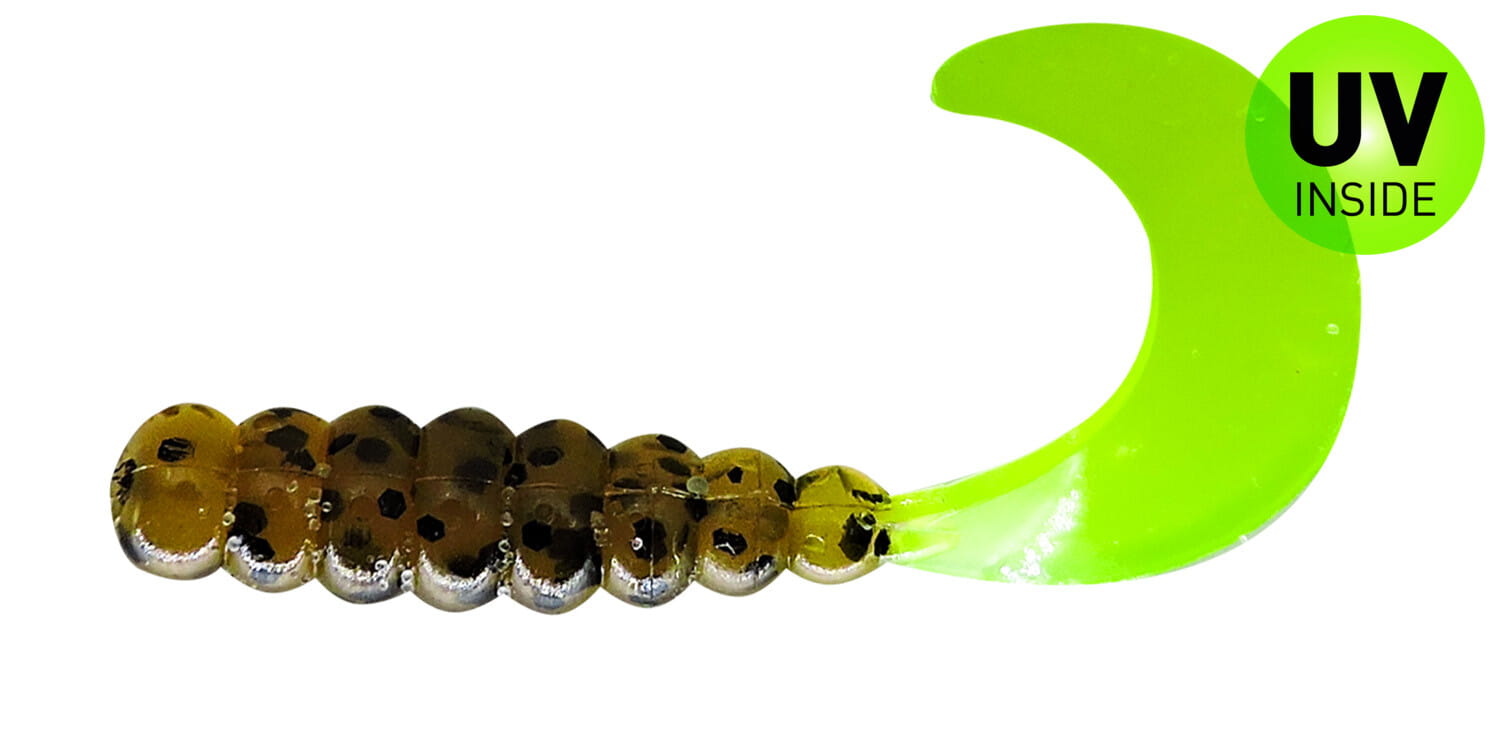 Relax Fat Grub 5 cm (2") Zucca Chartreuse 5 pezzi Relax Fat Grub 5 cm (2") Zucca Chartreuse 5 pezzi