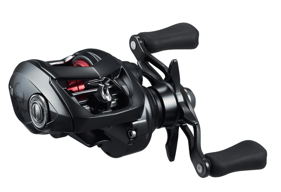 Angelrolle, Baitcasting, Rollenbody, Metallteile, Griffgriffe