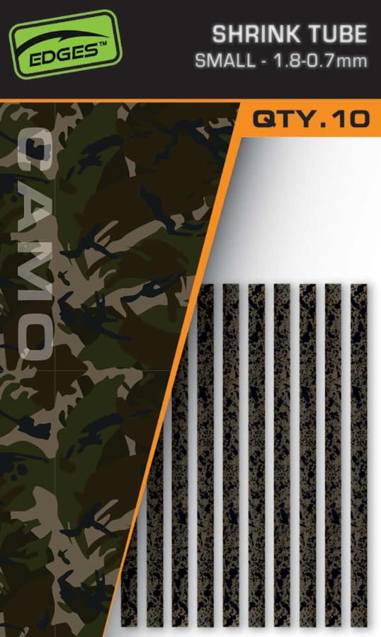 Fox Edges Camo Shrink Tube S 1,8-0,7mm 10 stuks Militärisch, Militärische Uniform