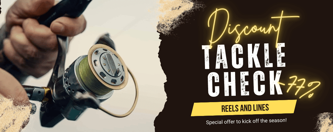 Spinning reel, Angler reel, Fishing reel, Line winding, Tackle banner