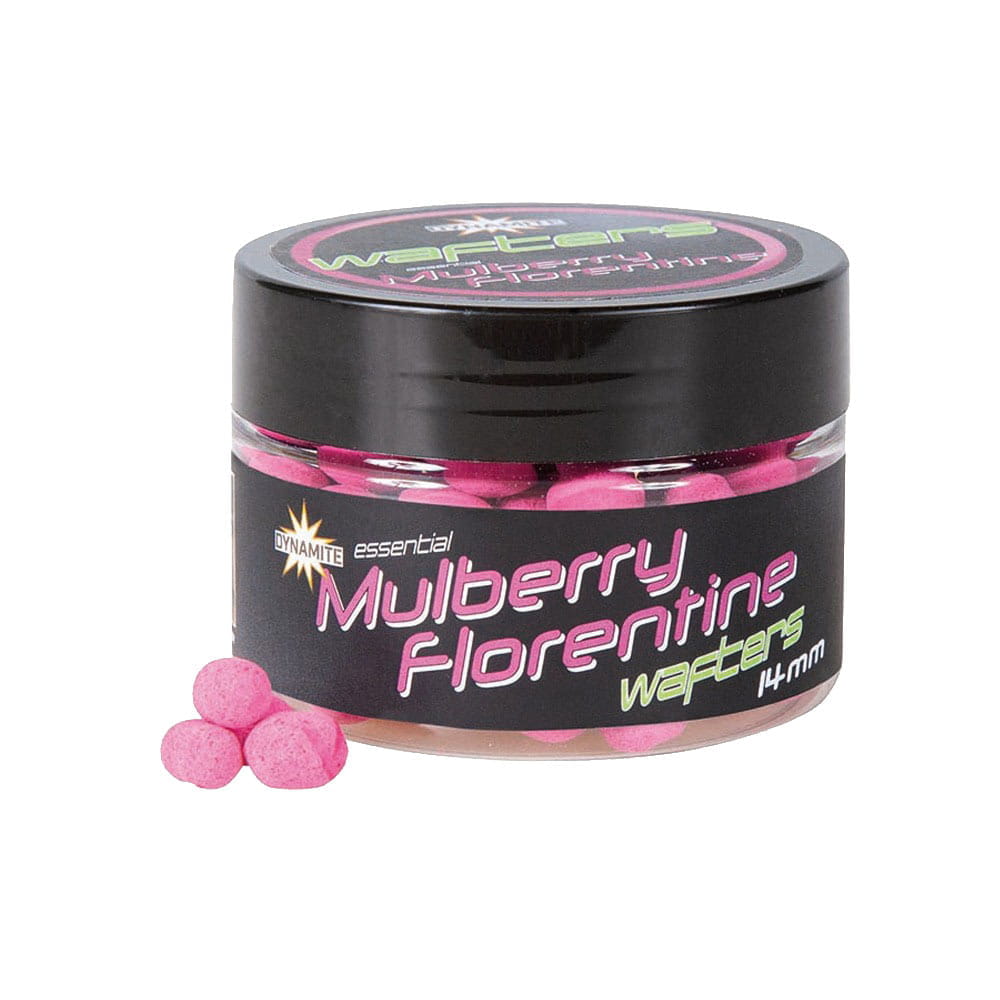 Dynamite Baits Fluro Wafters Mulberry Florentine Pink 14mm 50g