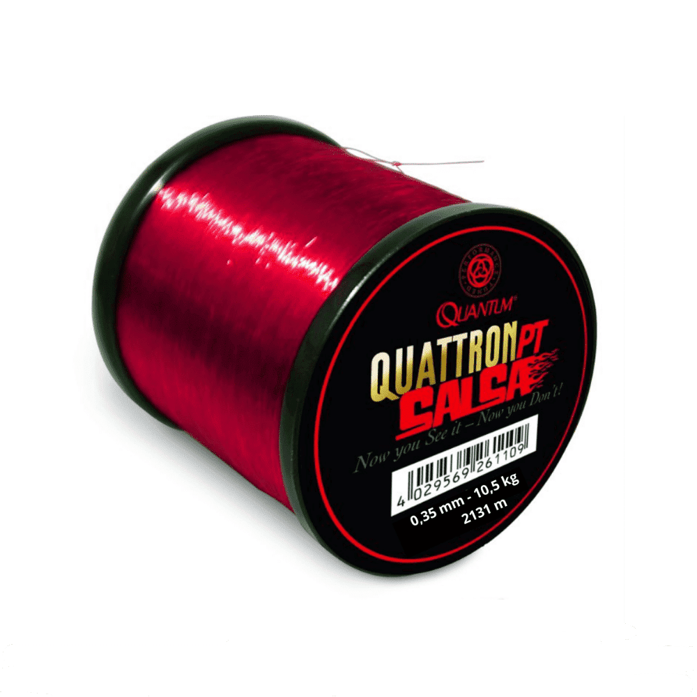 Quantum Quattron Salsa 0,35 mm 10,5 kg 2131 m Rot