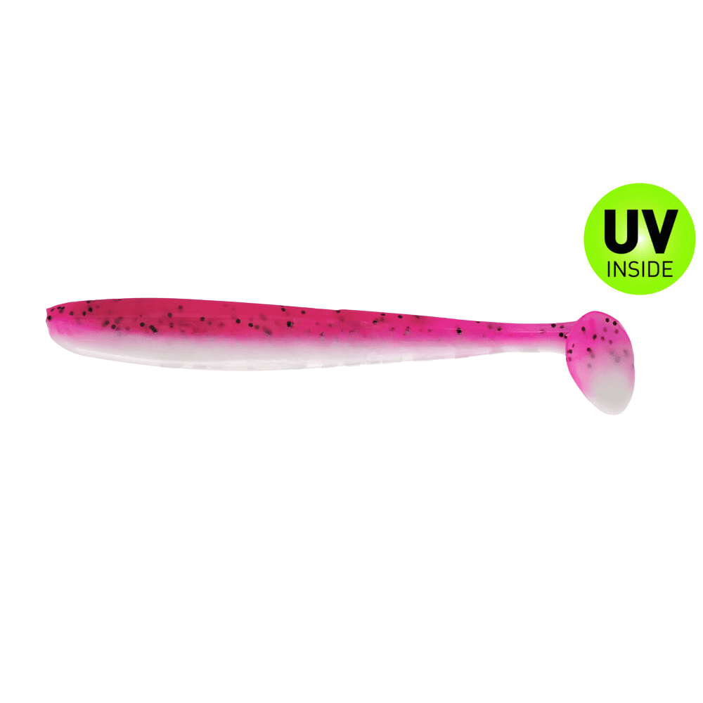 Relax Bass Shad 13 cm (4,5") čisto bijela vruće roza sjaj 2 komada Baseball, Baseballschläger, Sport