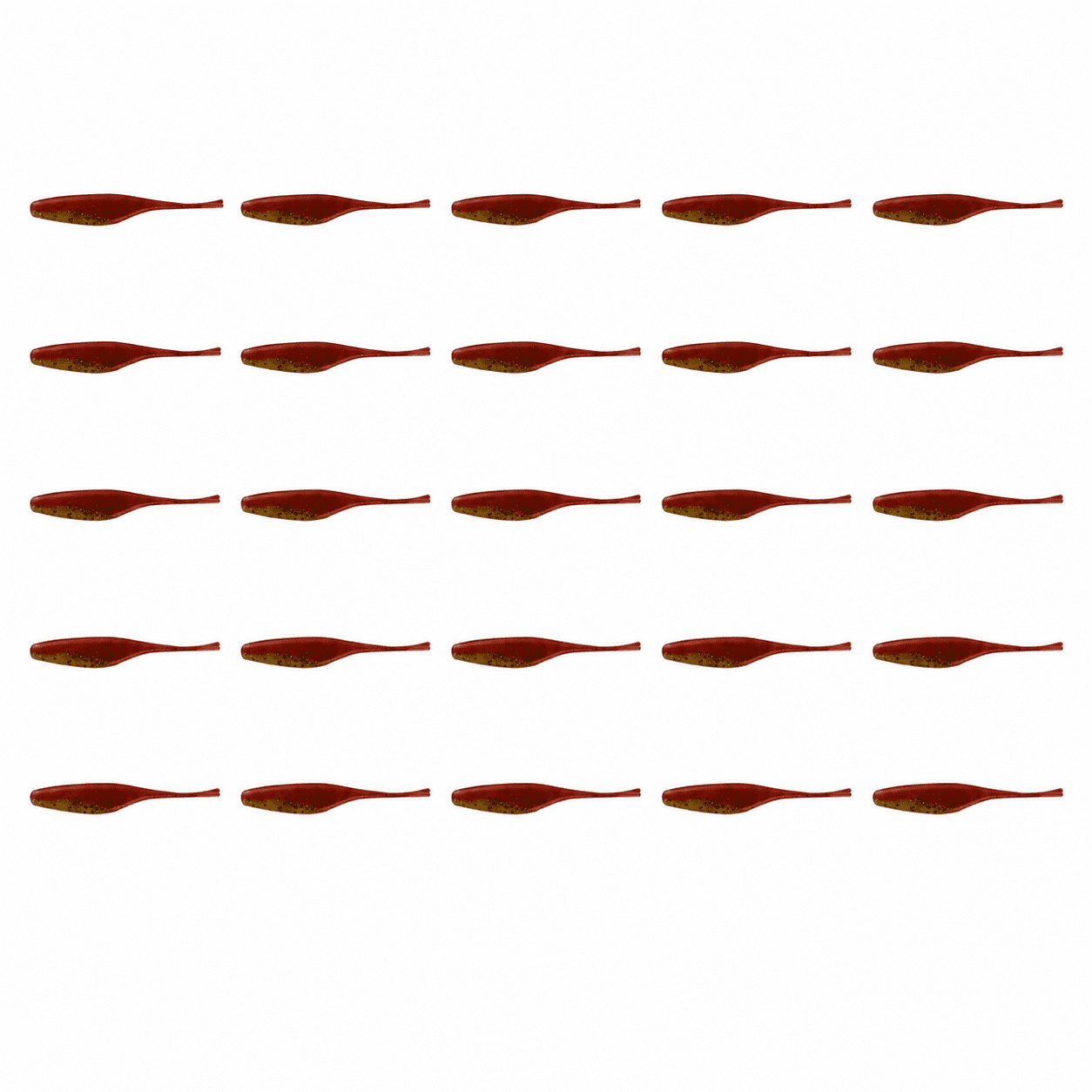 gummibärchen?, haribo?, no, image shows multiple small red elongated shapes, pattern of many items