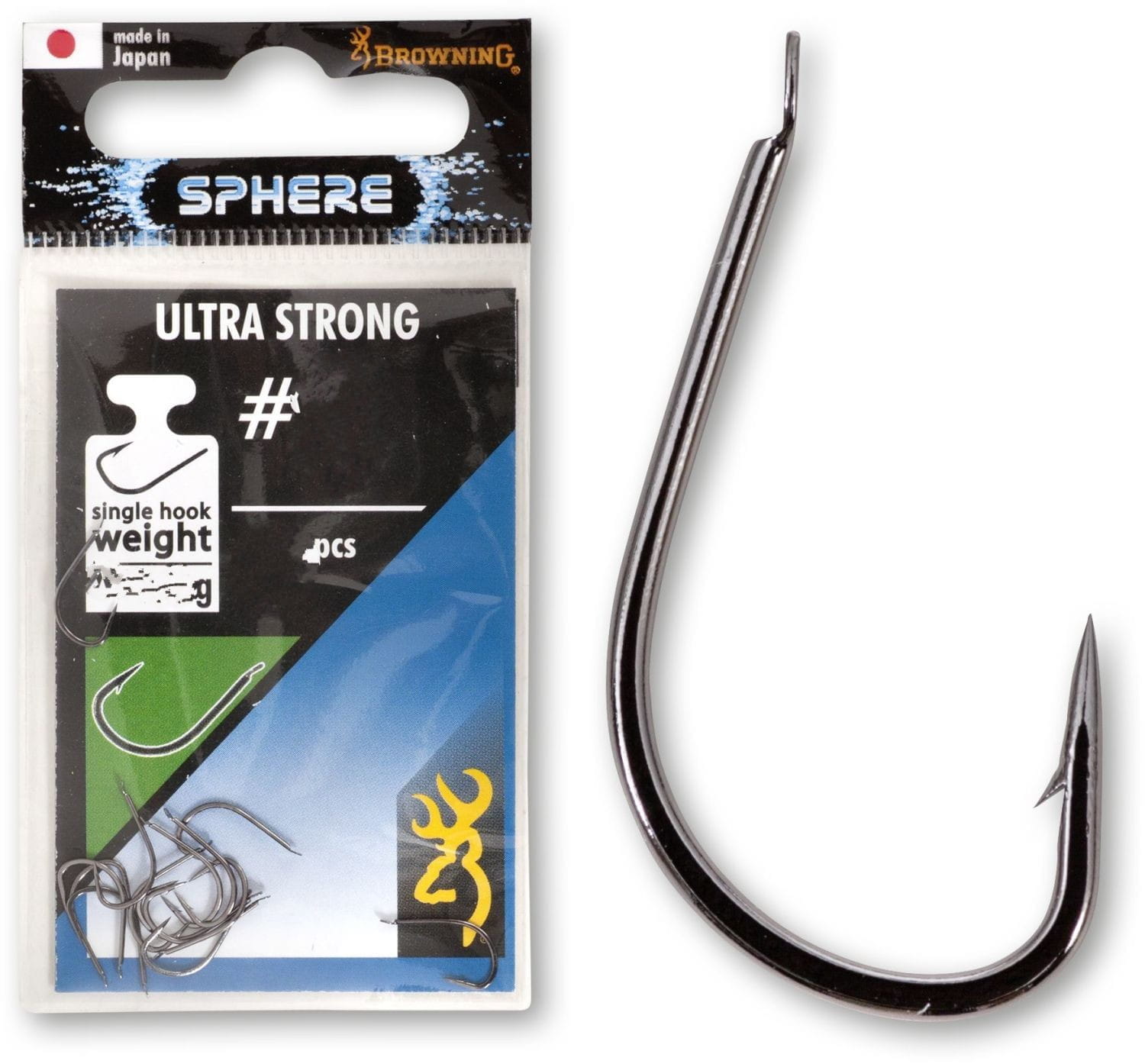 Browning Sphere US Hook Size 12 0.14mm 0.18g
