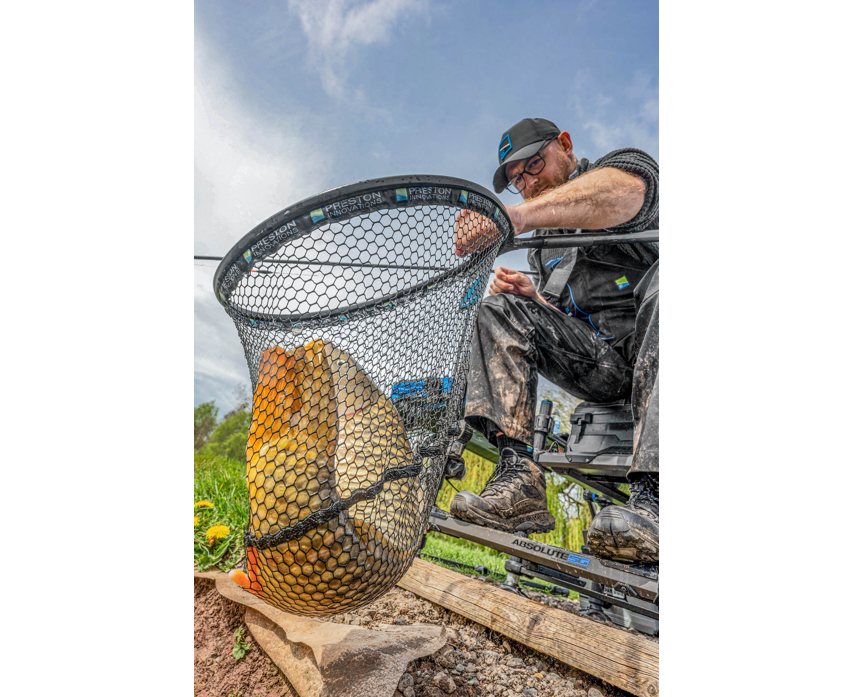 Preston Monster XS Lift Net 24" - 60 cm – Bild 13, Angelnetz, Netz, Fangnetz, Outdoor, Angler