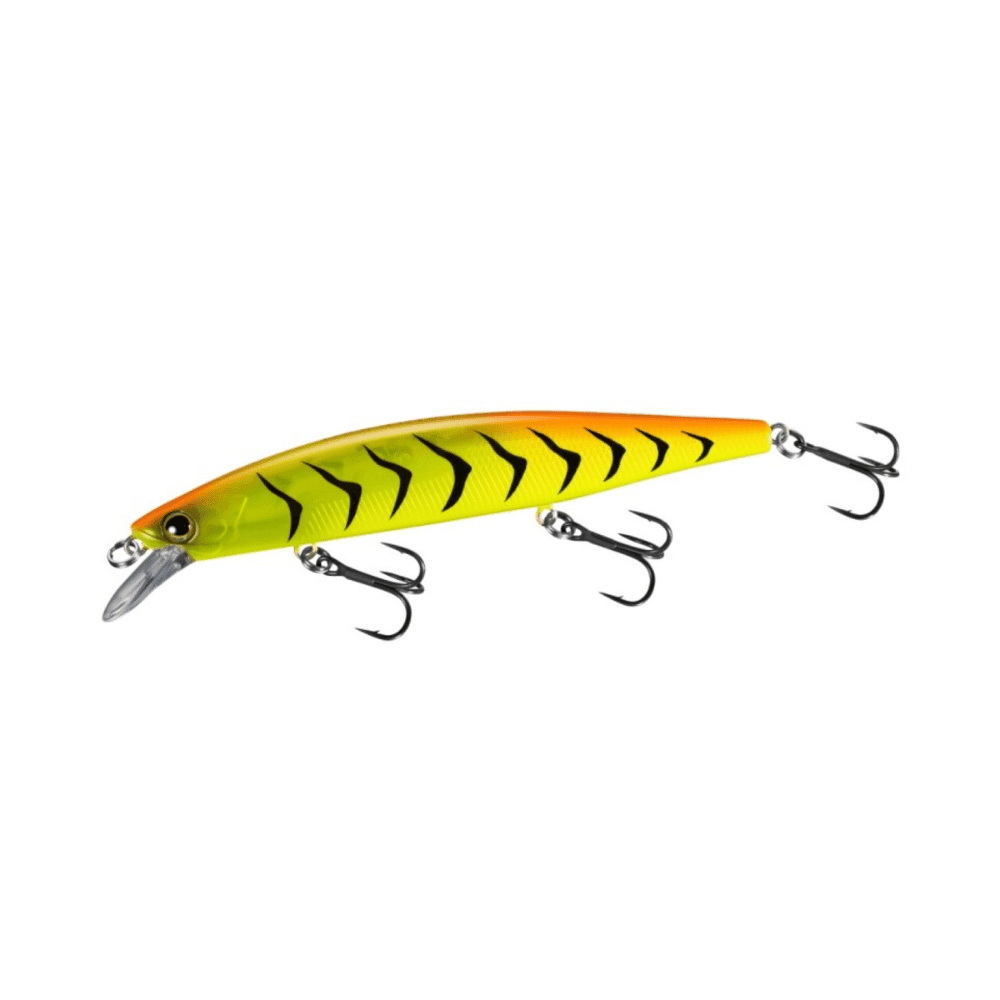 Shimano BT World Minnow Flash Boost 11,5cm 17g Горещ Тигър Angelköder
