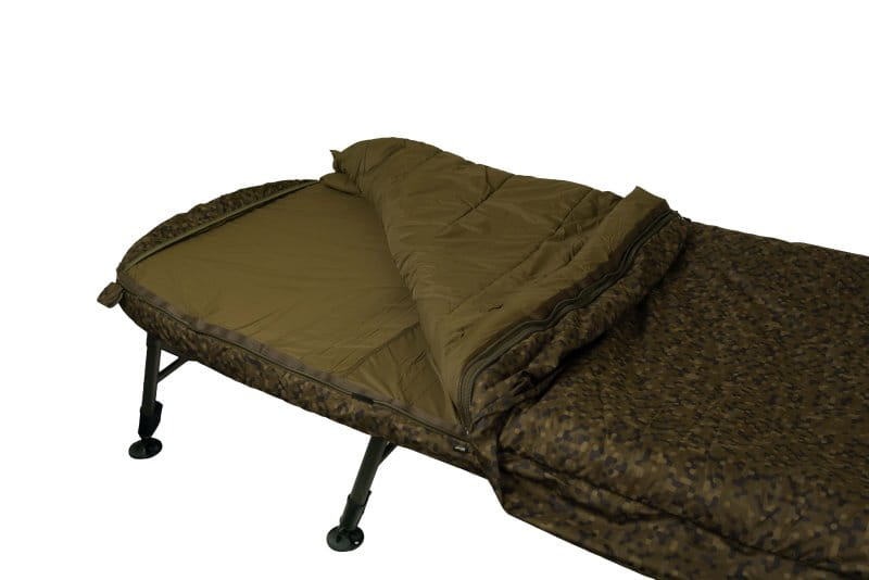 Solar SP C-Tech 8 Leg Sleep System Standard 208x90cm – Bild 4, Schlafsack, Ziehmatratze, Camouflage, Feldbett, Aufklappbare Schlafunterlage