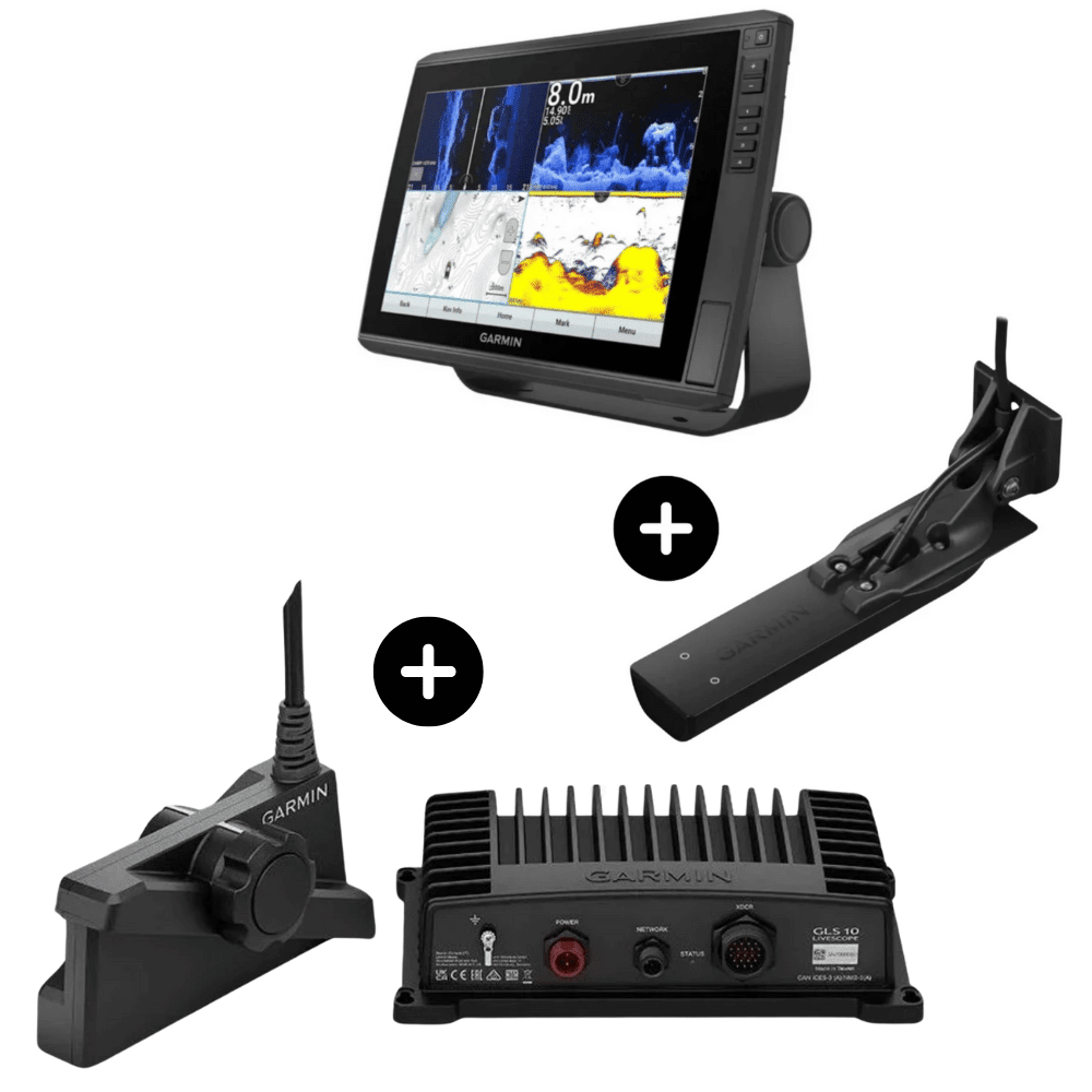 Garmin Livescope Komplett-Set Echomap Ultra 2 122sv + GT56 odašiljač + LiveScope Plus sustav