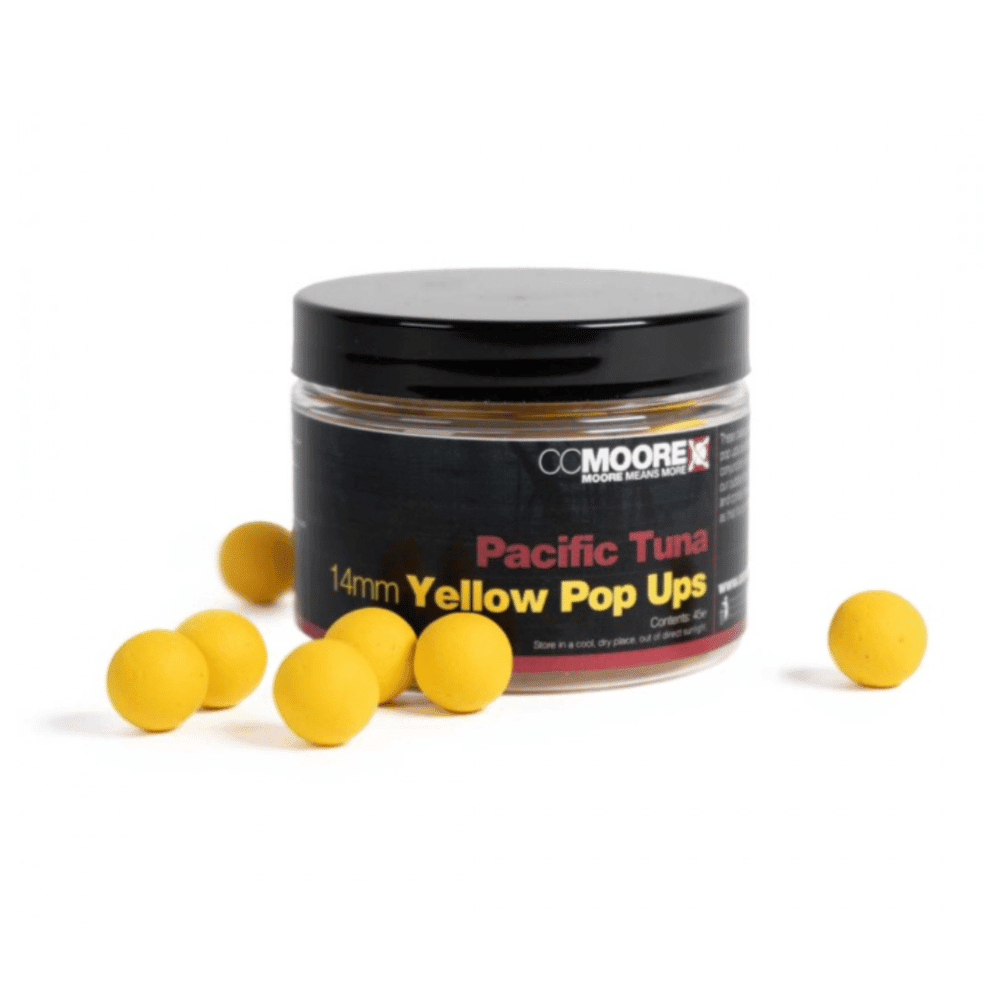 CC Moore Pacific Tuna Yellow Pop Ups 14 mm CC Moore Pacific Tuna Yellow Pop Ups 14 mm