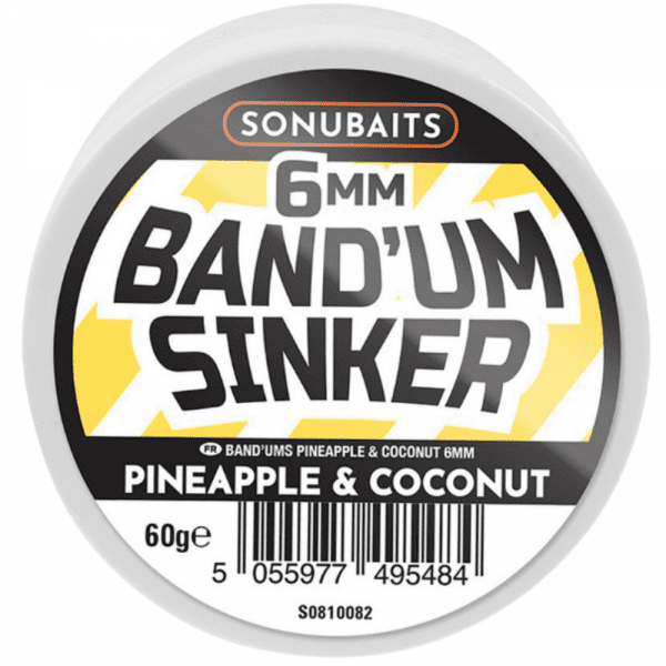 Sonubaits Band'um Sinkers Piña y Coco 6mm