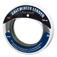 Aquantic Saltwater Leader 50m Ø 0,45mm 20lbs TK