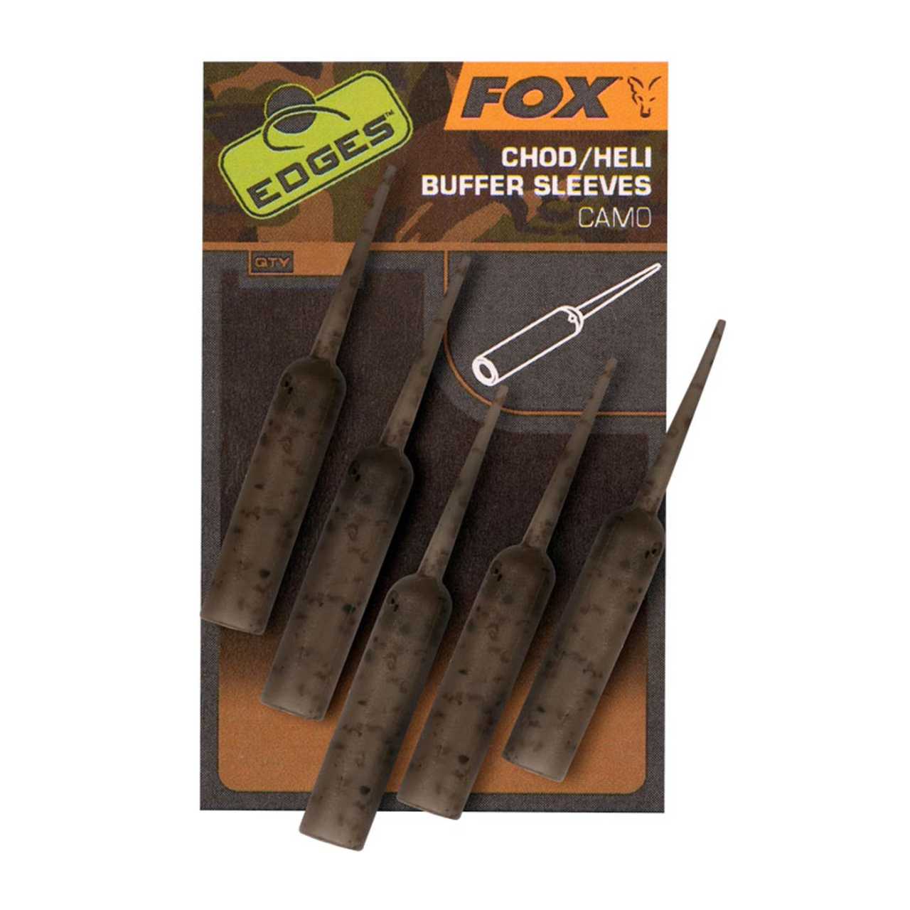 Fox Edges Camo Naked Chod Heli Buffer Sleeves Cac