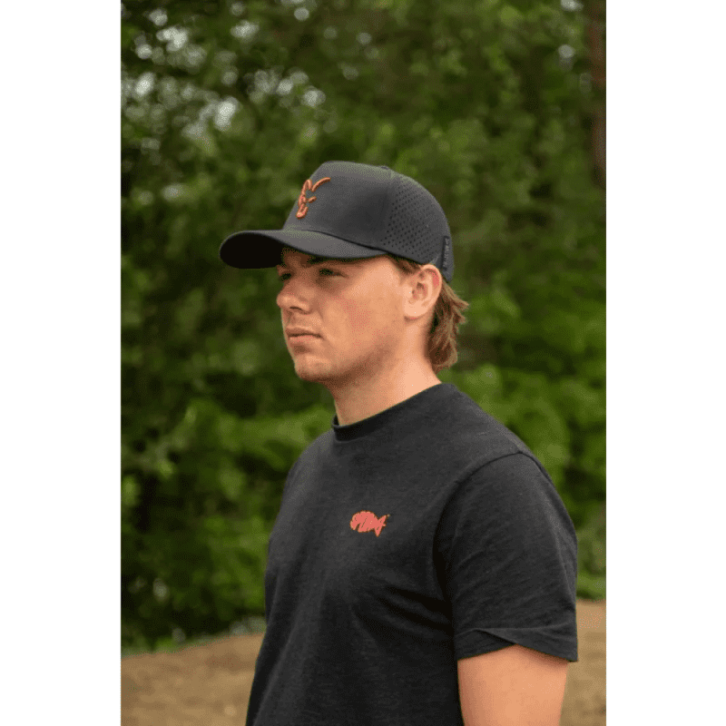 Casquette Baseball Fox Racing - Noire Avec Logo épingle Rayé - Taille Réglable - Occasion