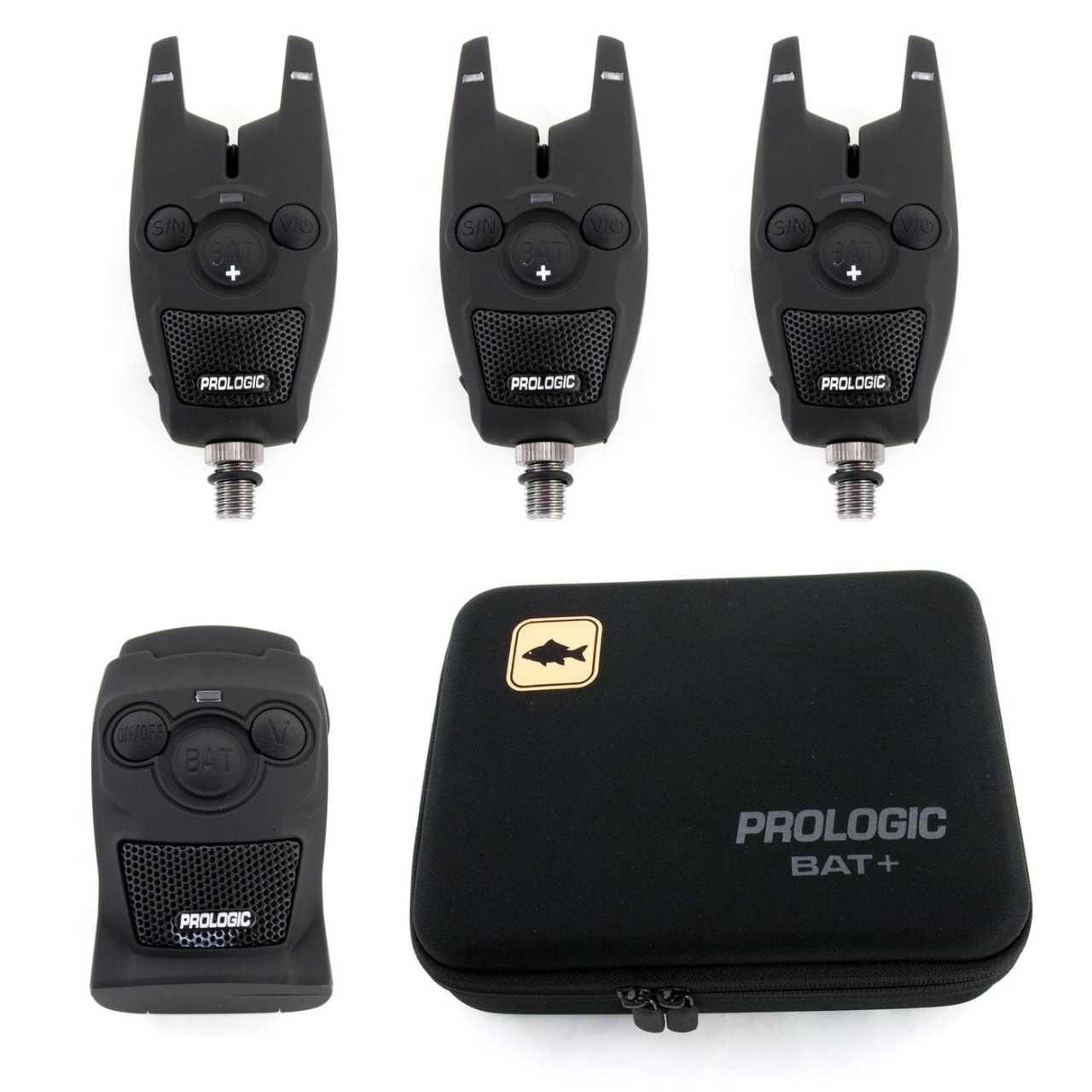 ProLogic BAT+ Bite Alarm Blue Set 3+1 Funkbissanzeiger 57079